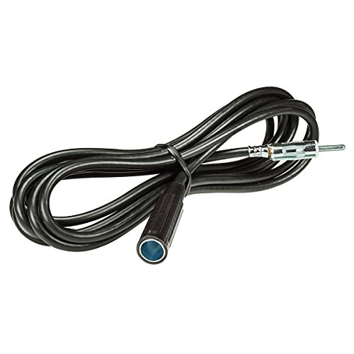 tomzz Audio 1600-003 KFZ Antennen Verlängerung Kabel 3m DIN Stecker auf DIN Buchse Kupplung Antennenkabel von tomzz Audio