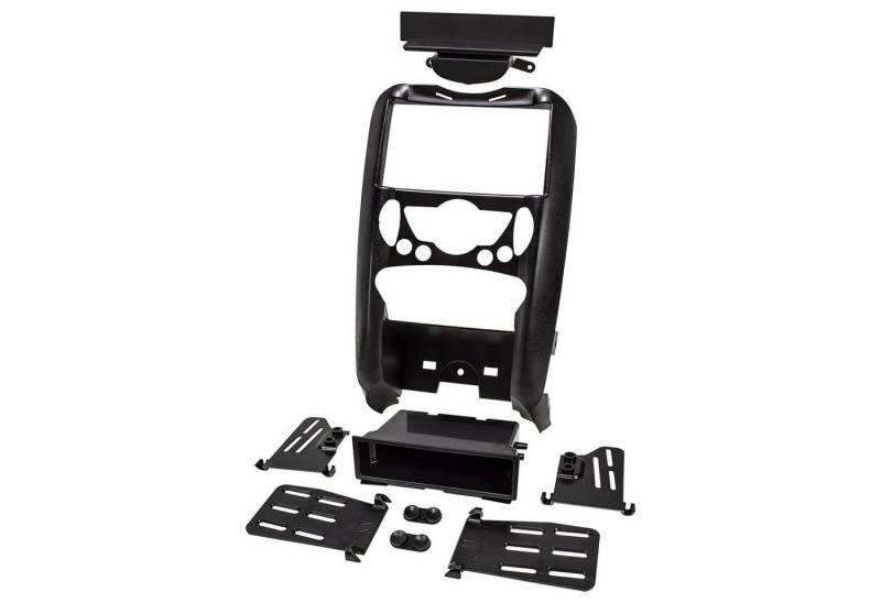 tomzz Audio Doppel DIN 1DIN Radioblende passt für BMW Mini Cooper II R55 R56 R57 2 Autoradio von tomzz Audio