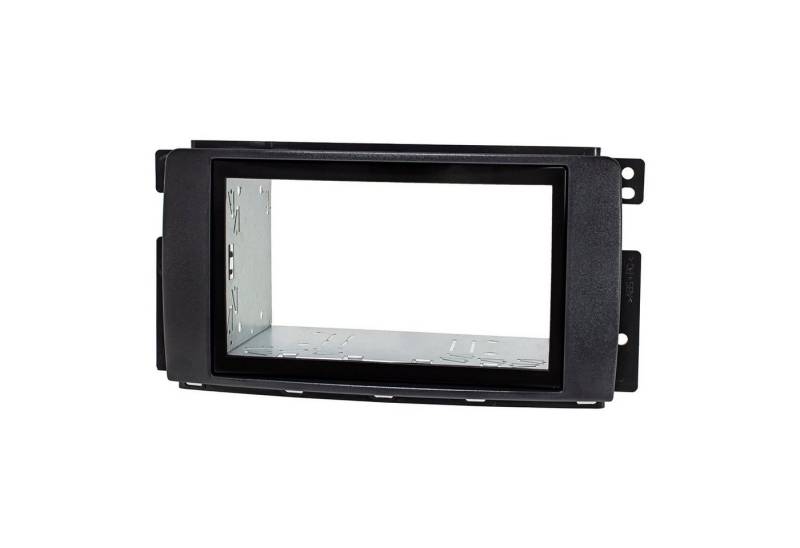 tomzz Audio Doppel DIN Radioblende Set passt für Smart fortwo 451 forfour 454 schw Autoradio von tomzz Audio