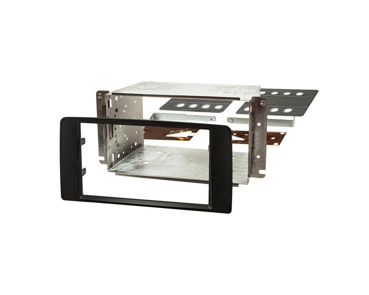 tomzz Audio Doppel DIN Radioblende passt für MAN TGX TGS TGA TGL ab 2007 schwarz Autoradio tomzz Audio Doppel DIN Radioblende passt für MAN TGX TGS TGA TGL ab 2007 schwarz Autoradio von tomzz Audio