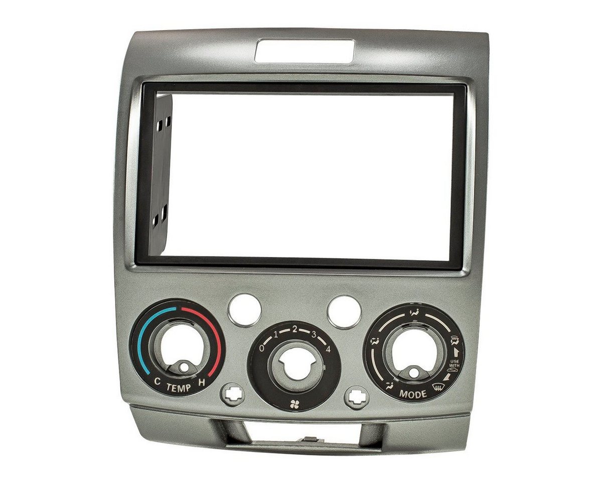 tomzz Audio Doppel DIN Radioblende passt für Mazda BT-50 / Ford Ranger 2006 bis 20 Autoradio tomzz Audio Doppel DIN Radioblende passt für Mazda BT-50 / Ford Ranger 2006 bis 20 Autoradio von tomzz Audio