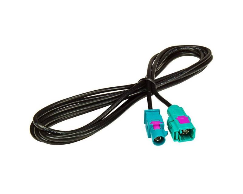 tomzz Audio Fakra Antennen-Verlängerung 2m 200cm Fakra (M) Stecker auf Fakra (F) B KFZ Adapter von tomzz Audio