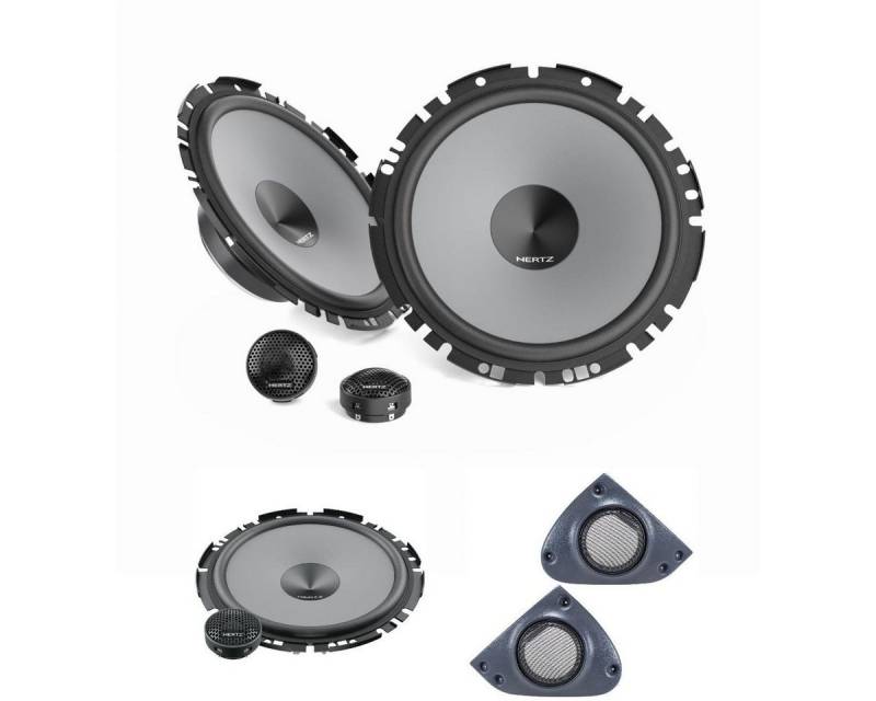 tomzz Audio Hertz K 170 Satz Doorboard passt für Smart Fortwo Typ 450 Tür vorne Auto-Lautsprecher von tomzz Audio