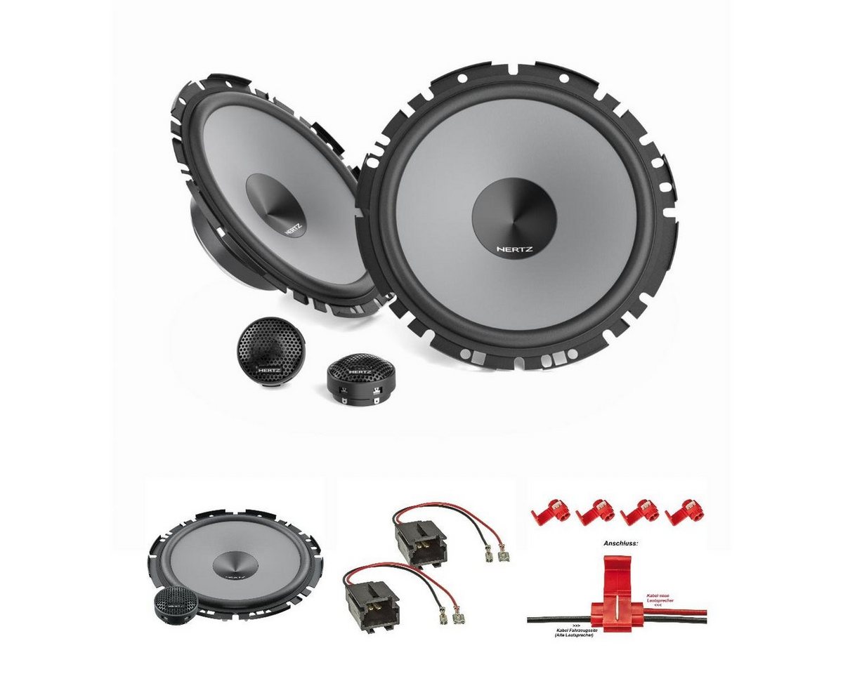 tomzz Audio Hertz K 170 Satz passt für Citroen C2 C3 C5 C6 DS3 Xsara Xantia 165mm Auto-Lautsprecher von tomzz Audio