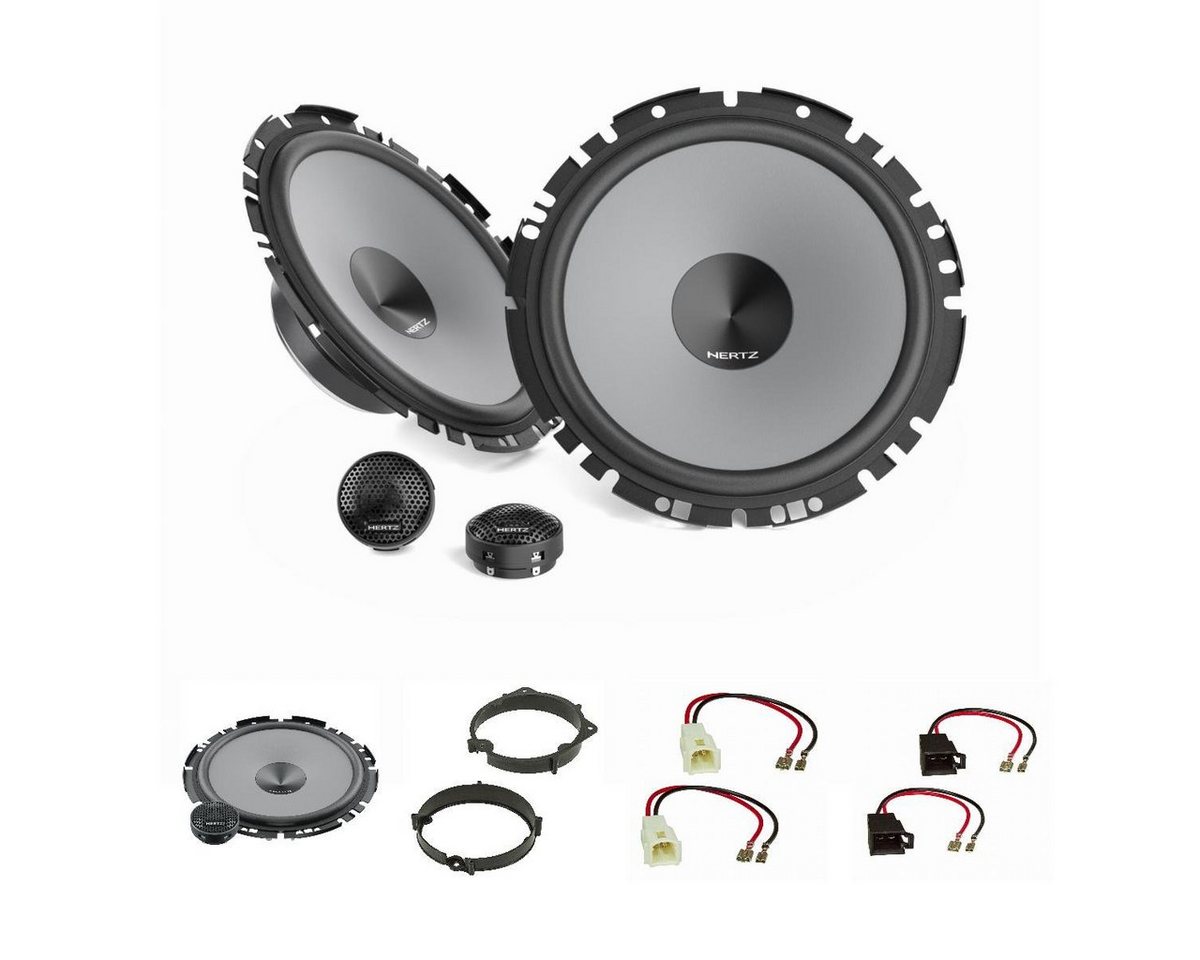 tomzz Audio Hertz K 170 Satz passt für Fiat Grande Punto Evo Panda 165mm Compo Auto-Lautsprecher von tomzz Audio