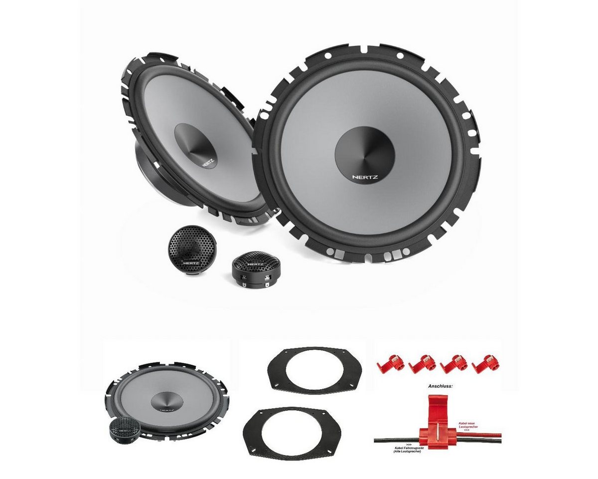 tomzz Audio Hertz K 170 Satz passt für Jeep Renegade Grand Cherokee II 165mm Compo Auto-Lautsprecher von tomzz Audio