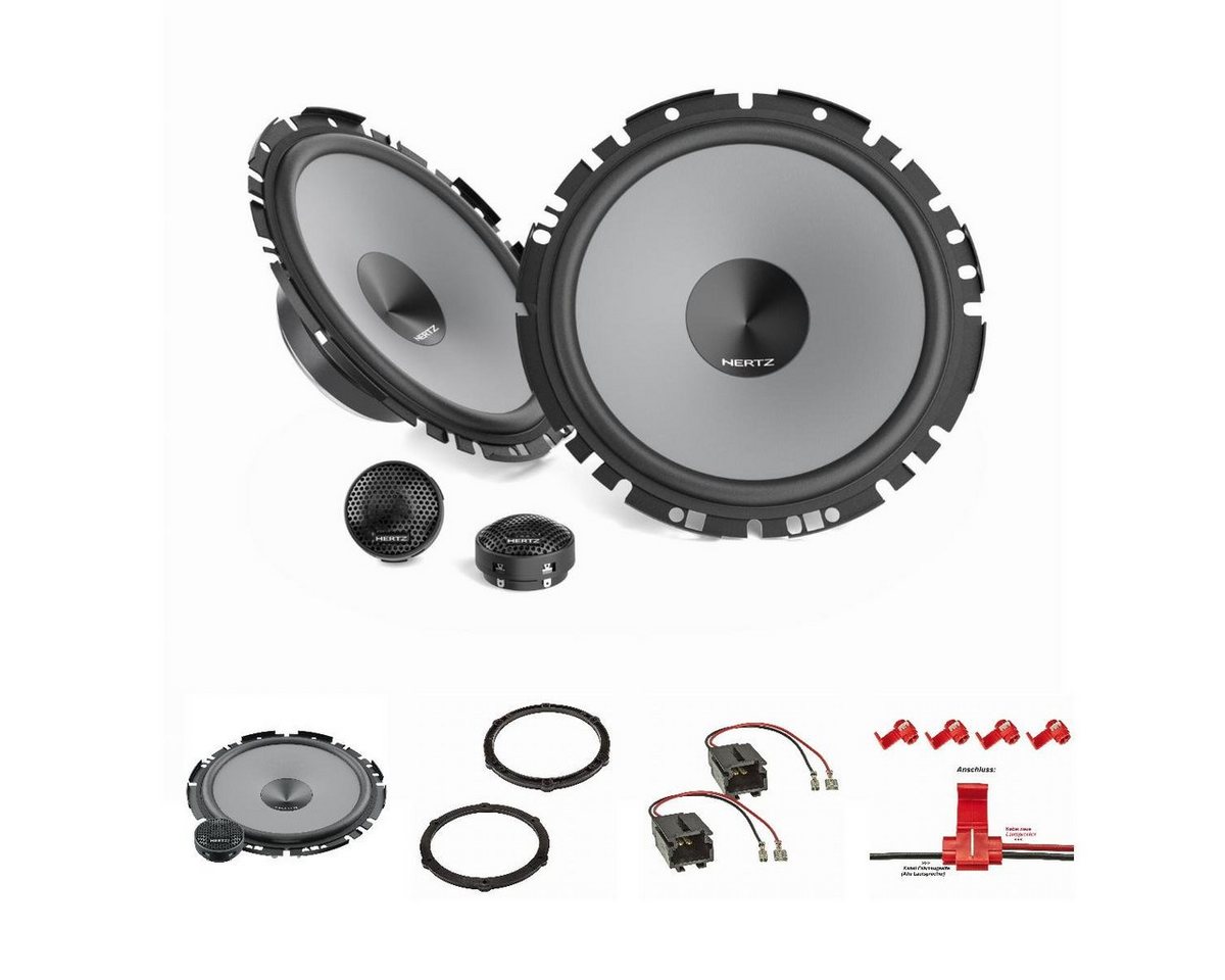 tomzz Audio Hertz K 170 Satz passt für Peugeot 107 208 308 165mm Compo System Auto-Lautsprecher von tomzz Audio