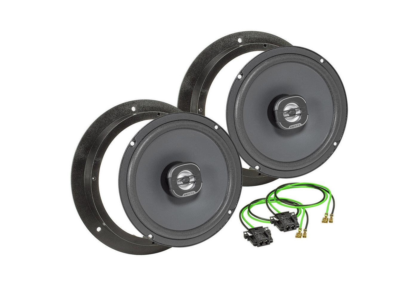 tomzz Audio Hertz X 165 Satz passt für Mercedes A (W169) ab 2004 B (T245) ab 2005 Auto-Lautsprecher von tomzz Audio