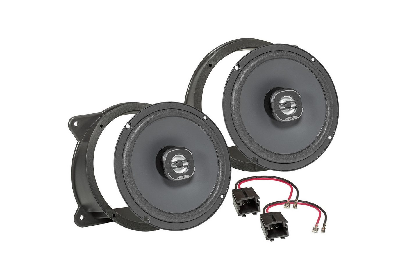 tomzz Audio Hertz X 165 Satz passt für Peugeot 207 SW CC E Tür vorne 165mm Koax Auto-Lautsprecher von tomzz Audio