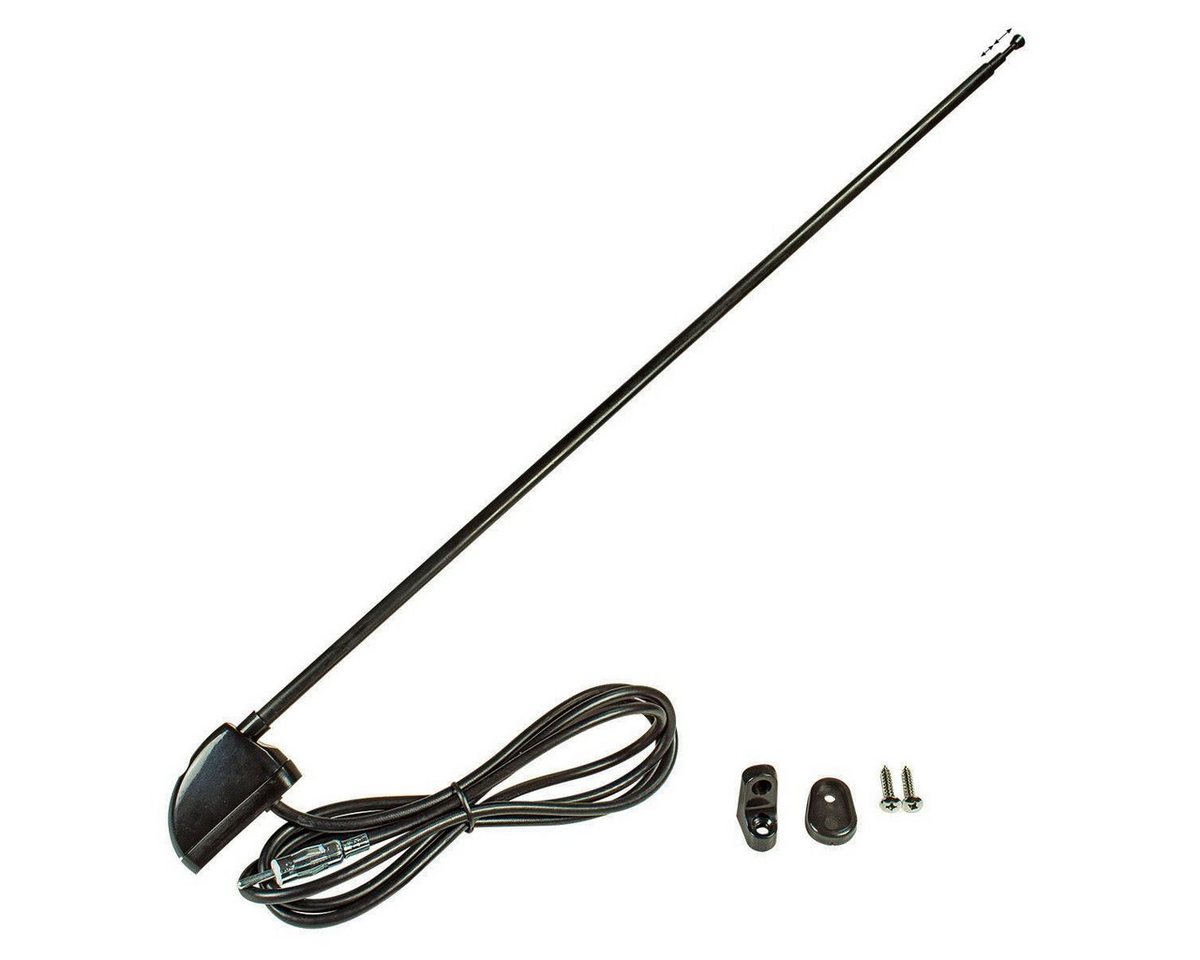 tomzz Audio Holmantenne UKW AM FM 3 Teleskope ca. 1,20m schwarz DIN Anschluss für Autoradio-Ersatzantennenstab tomzz Audio Holmantenne UKW AM FM 3 Teleskope ca. 1,20m schwarz DIN Anschluss für Autoradio-Ersatzantennenstab von tomzz Audio