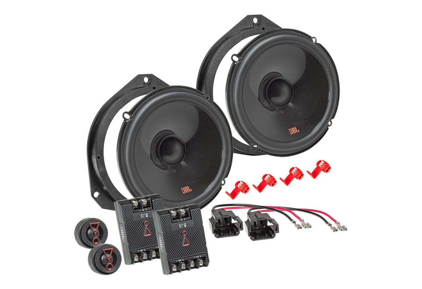 tomzz Audio JBL Stage3 607CF Set passt für Alfa Mito 955 Giulietta 940 Stelvio Auto-Lautsprecher tomzz Audio JBL Stage3 607CF Set passt für Alfa Mito 955 Giulietta 940 Stelvio Auto-Lautsprecher von tomzz Audio