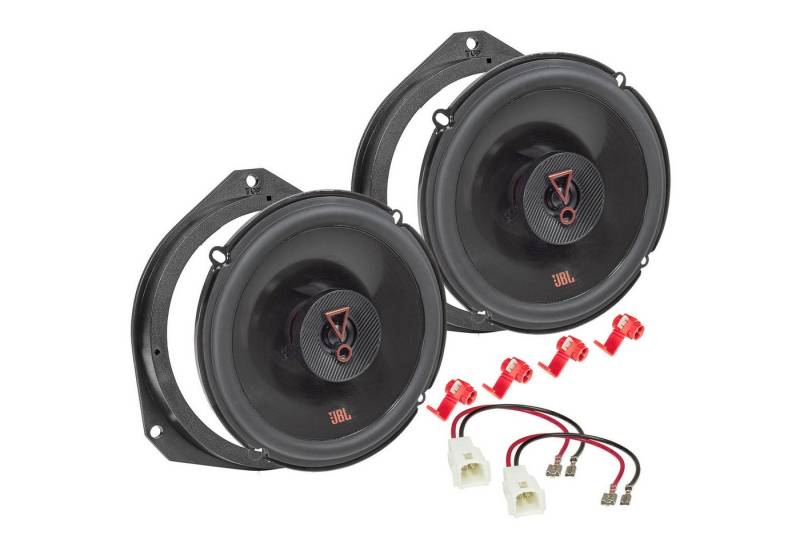 tomzz Audio JBL Stage3 627F Set passt für Fiat 500 Grande Punto Panda 165mm Koax Auto-Lautsprecher von tomzz Audio