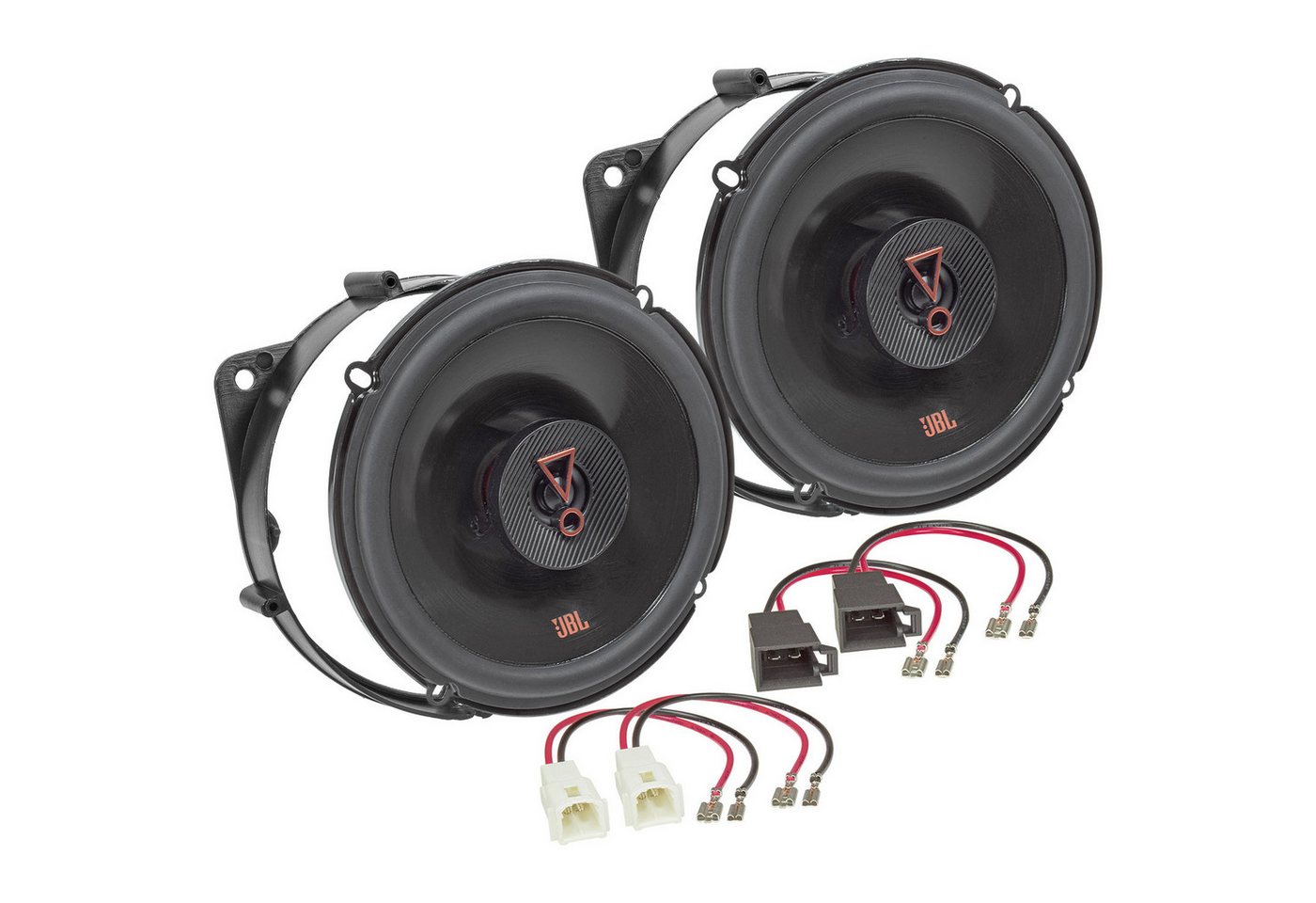 tomzz Audio JBL Stage3 627F Set passt für Fiat Bravo Grande Punto Evo Panda Koax Auto-Lautsprecher tomzz Audio JBL Stage3 627F Set passt für Fiat Bravo Grande Punto Evo Panda Koax Auto-Lautsprecher von tomzz Audio
