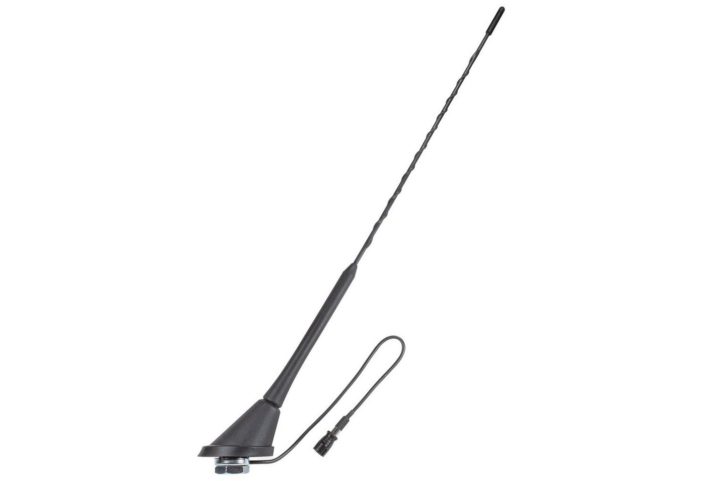 tomzz Audio KFZ Antenne Dachantenne 16V Verstärker RAKU 2 II passt für Audi Opel S Autoradio-Ersatzantennenstab von tomzz Audio