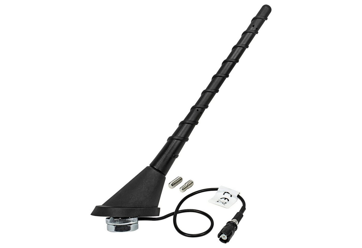tomzz Audio KFZ Tuning Antenne Dachantenne Wendel 16V Design Verstärker RAKU 2 II Autoradio-Ersatzantennenstab von tomzz Audio