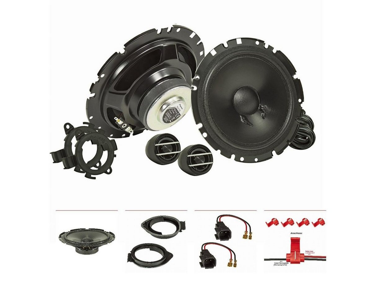 tomzz Audio Pioneer TS-G170C Lautsprecher Set passt für Chevrolet Cruze Camaro Hum Auto-Lautsprecher tomzz Audio Pioneer TS-G170C Lautsprecher Set passt für Chevrolet Cruze Camaro Hum Auto-Lautsprecher von tomzz Audio