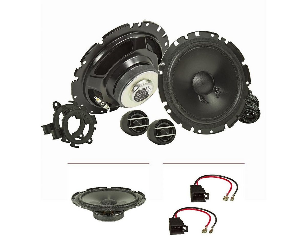 tomzz Audio Pioneer TS-G170C Lautsprecher Set passt für VW Golf III 3 Cabrio 1993- Auto-Lautsprecher tomzz Audio Pioneer TS-G170C Lautsprecher Set passt für VW Golf III 3 Cabrio 1993- Auto-Lautsprecher von tomzz Audio