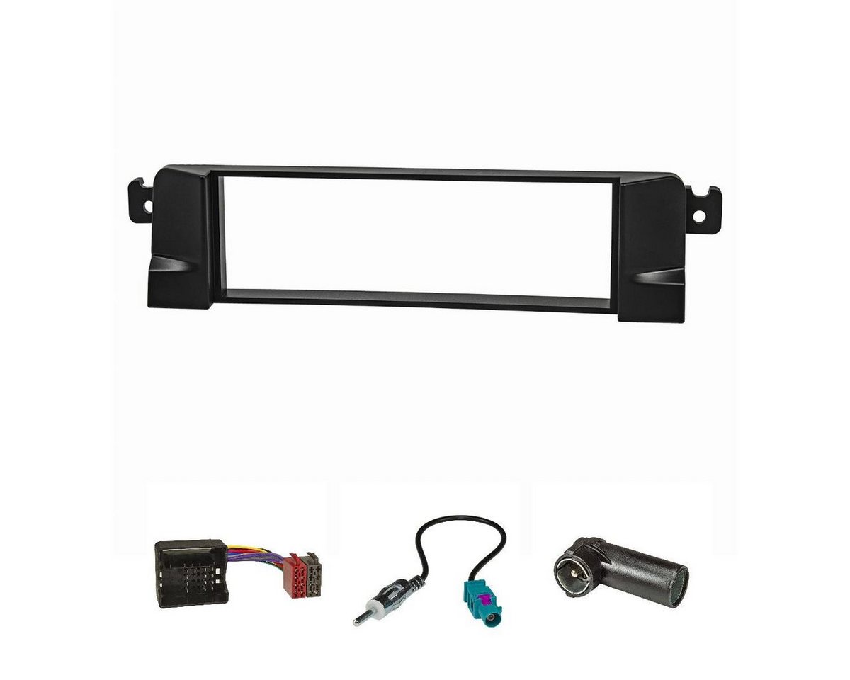 tomzz Audio Radioblende Set HQ-Optik Profi-Version passt für BMW 3er E46 schwarz m Autoradio tomzz Audio Radioblende Set HQ-Optik Profi-Version passt für BMW 3er E46 schwarz m Autoradio von tomzz Audio