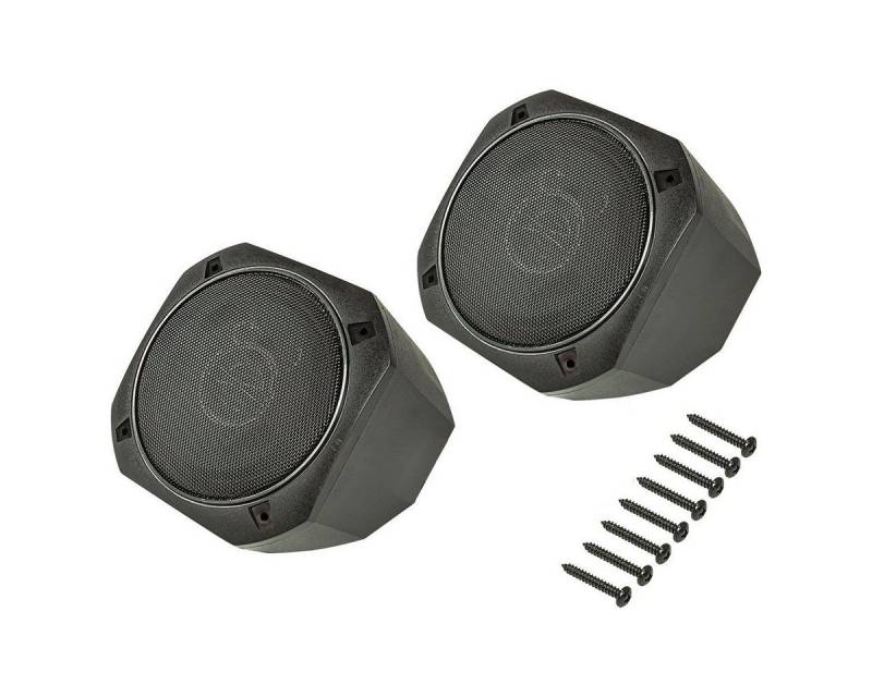 tomzz Audio Retro Look Aufbau Lautsprecher-Satz im Gehäuse DIN 130mm Lautsprecher Auto-Lautsprecher von tomzz Audio