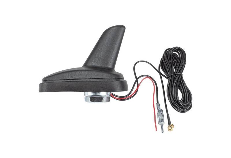 tomzz Audio Shark Design Auto Dachantenne II mit Verstärker AM/FM/GPS SMB+ DIN -An Autoradio-Ersatzantennenstab von tomzz Audio