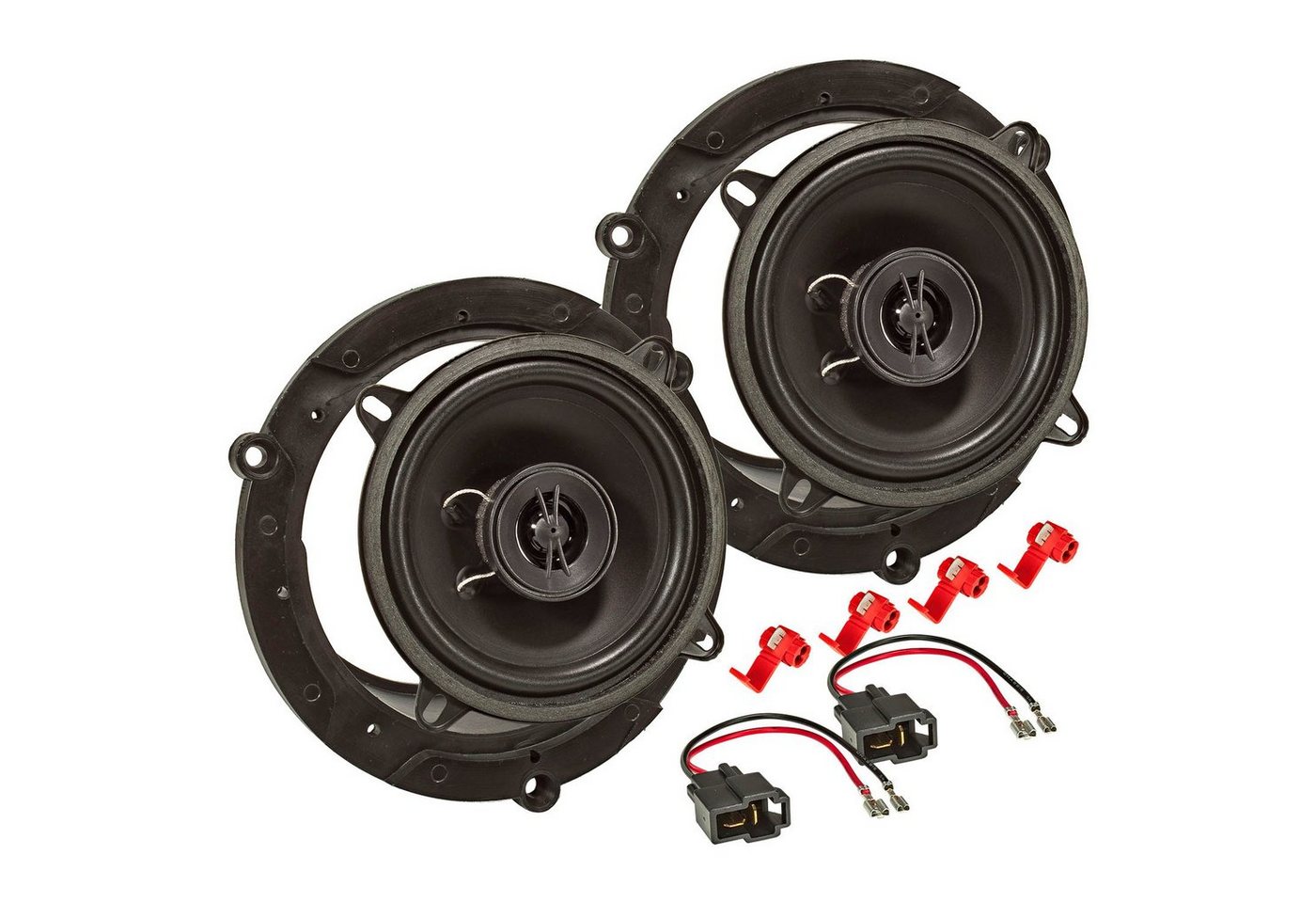 tomzz Audio TA13.0-Pro Lautsprecherset passt für Daihatsu Sirion Terios Move 130mm Auto-Lautsprecher von tomzz Audio