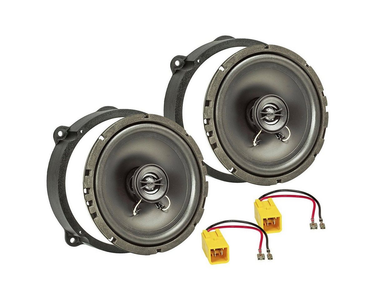 tomzz Audio TA16.5-Pro Lautsprecherset passt für Alfa Romeo 147 159 Spider Brera F Auto-Lautsprecher von tomzz Audio