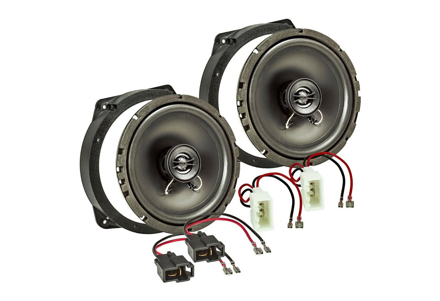 tomzz Audio TA16.5-Pro Lautsprecherset passt für BMW Mini 2001-2008 165mm Koaxial Auto-Lautsprecher tomzz Audio TA16.5-Pro Lautsprecherset passt für BMW Mini 2001-2008 165mm Koaxial Auto-Lautsprecher von tomzz Audio