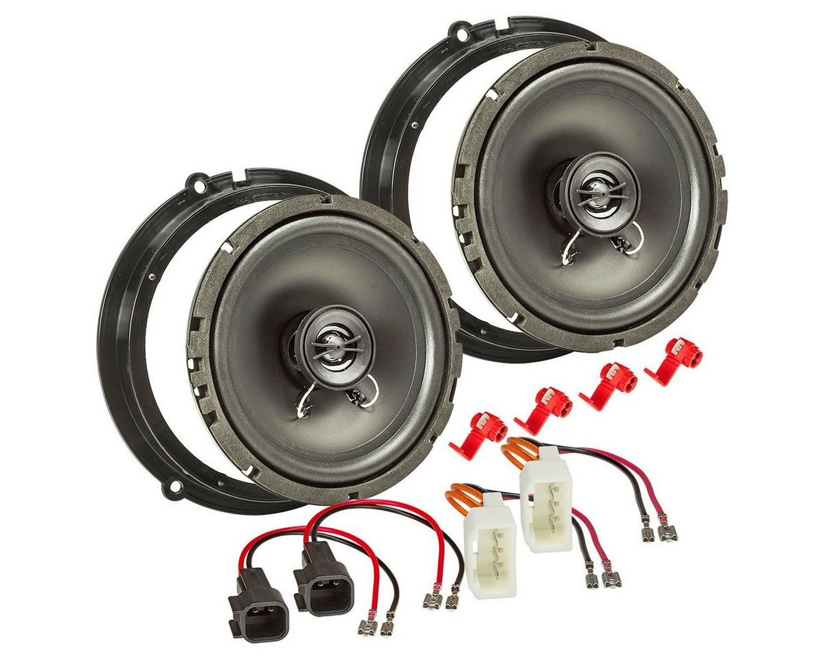 tomzz Audio TA16.5-Pro Lautsprecherset passt für Ford Fiesta B-Max C-Max Focus Mon Auto-Lautsprecher von tomzz Audio