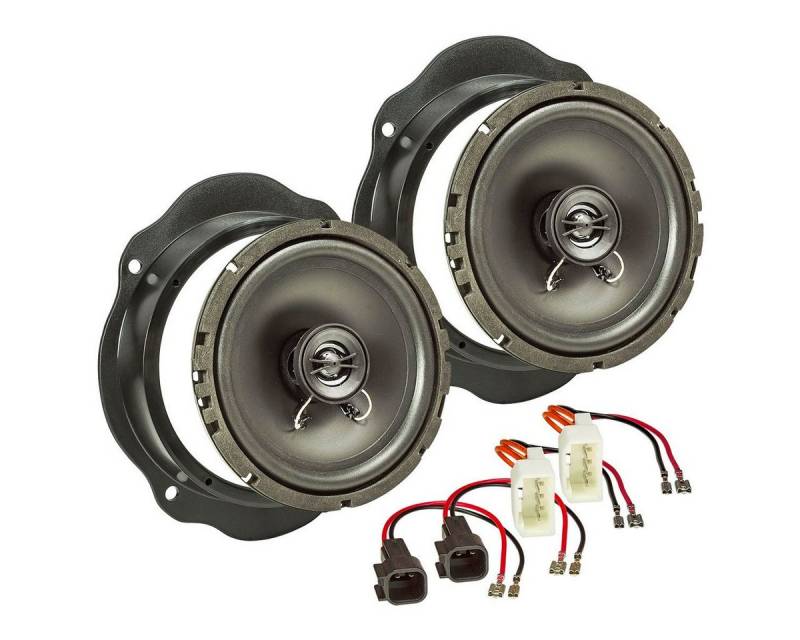 tomzz Audio TA16.5-Pro Lautsprecherset passt für Ford Focus C-Max Fiesta Kuga 165m Auto-Lautsprecher von tomzz Audio