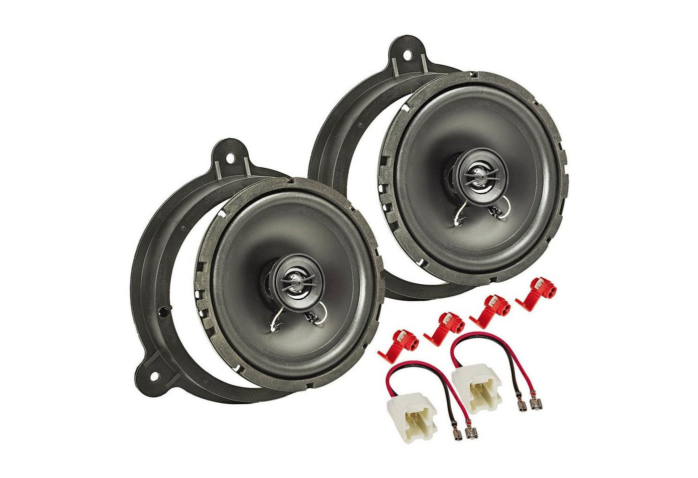 tomzz Audio TA16.5-Pro Lautsprecherset passt für Renault Megane 4 Captur Laguna 3 Auto-Lautsprecher von tomzz Audio