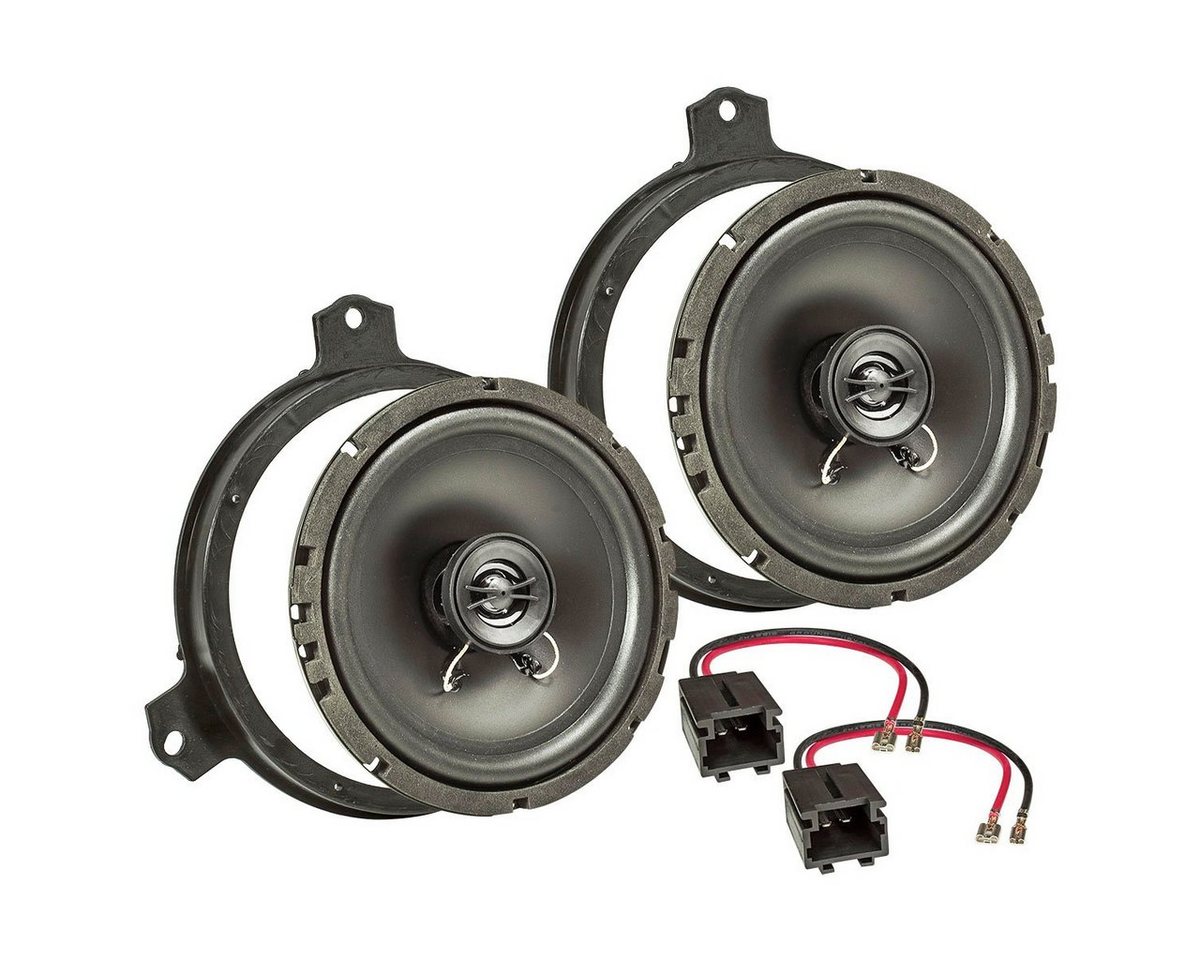 tomzz Audio TA16.5-Pro Lautsprecherset passt für Toyota Aygo RAV4 Yaris GT86 165mm Auto-Lautsprecher von tomzz Audio