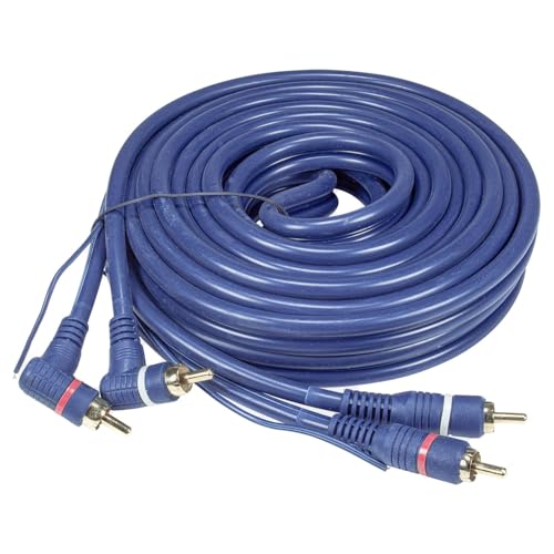 tomzz Audio TO55002W Profi RCA Cinchkabel 5m für den Car HiFi Bereich 2-Fach geschirmt blau Winkel mit Remoteleitung tomzz Audio TO55002W Profi RCA Cinchkabel 5m für den Car HiFi Bereich 2-Fach geschirmt blau Winkel mit Remoteleitung von tomzz Audio