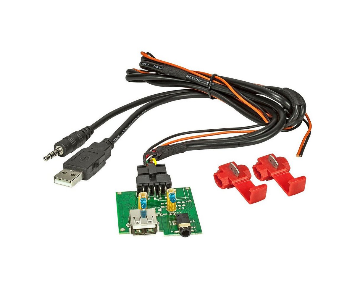 tomzz Audio USB+AUX Replacement Austausch Adapter passt für Kia + Hyundai Fahrzeug KFZ Adapter von tomzz Audio