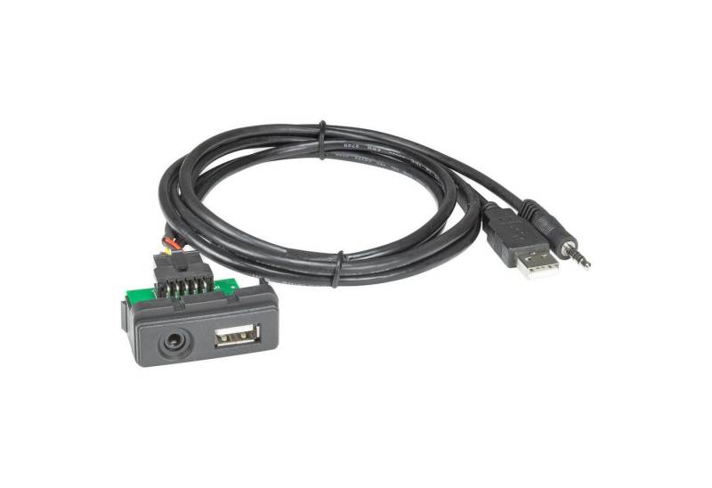 tomzz Audio USB+AUX Replacement Adapter kompatibel mit Mazda 2 3 5 6 CX-5 CX-7 KFZ Adapter von tomzz Audio