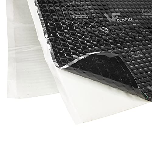 tomzz Audio VDM16-4 Alubutyl Schalldämmmatten Set für 4 Türen Alubutyl Anti Dröhn Vibration Dämmmatte Auto Boot selbstklebend (21,42 Euro/qm) von tomzz Audio