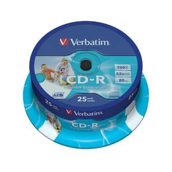 Tonersparnis® für den Einsatz in Verbatim CD-R Printables 52x 700MB (Tarrinine 25 Stück) von tonerahorro