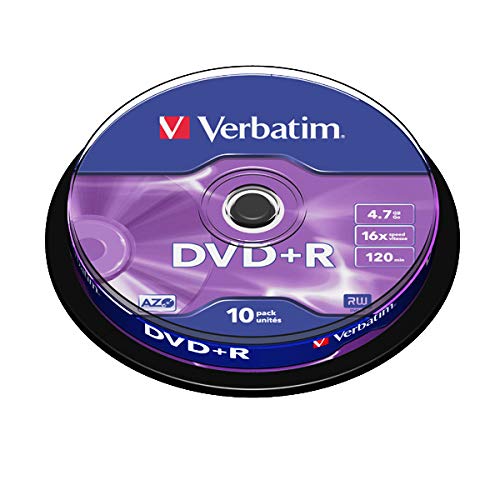 Tonersparnis® für den Einsatz in Verbatim DVD+R 16x 4,7 GB (Tarrinine 10 Stück) von tonerahorro
