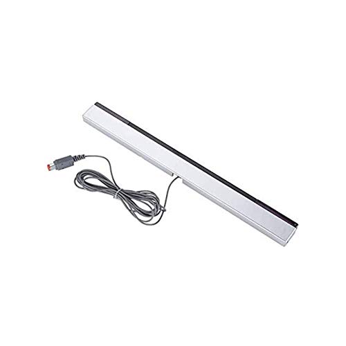 Kabelgebundene Sensorleiste, Kabelgebundene Infrarot-IR-Signalstrahl-Sensorleiste, Ersatz-Infrarot-IR-Strahlenbewegungssensorleiste Kompatibel mit Wii und Wii U-Konsole von tonguk