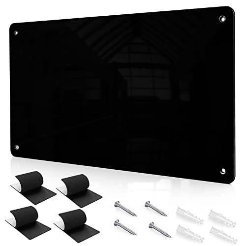 43.5 x 30 cm Schwarzes Metall Magnettafel - Magnetwand zum Anzeigen von Magnetbuchstaben, Zahlen, Tieren, Gedichten, Gewürzdosen, Notizen, Fotos, geeignet für küche, Kabine, Schrank 43.5 x 30 cm Schwarzes Metall Magnettafel - Magnetwand zum Anzeigen von Magnetbuchstaben, Zahlen, Tieren, Gedichten, Gewürzdosen, Notizen, Fotos, geeignet für küche, Kabine, Schrank von tonhui