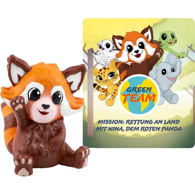 Green Team - Mission: Rettung an Land mit Nina dem roten Panda, Spielfigur Green Team - Mission: Rettung an Land mit Nina dem roten Panda, Spielfigur von tonies