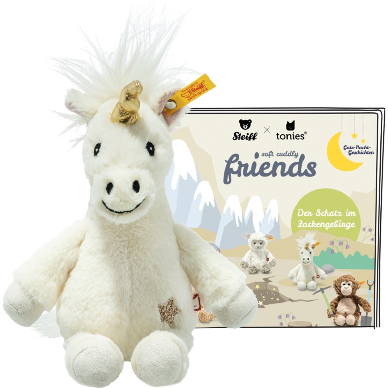 Steiff Soft Cuddly Friends mit Hörspiel - Unica Einhorn, Kuscheltier von tonies