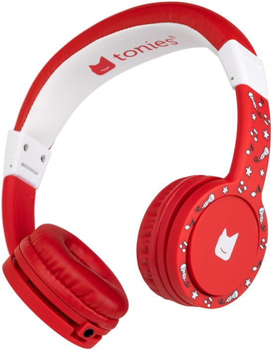 Tonie Lauscher revision Kopfhörer mit Kabel rot von tonies