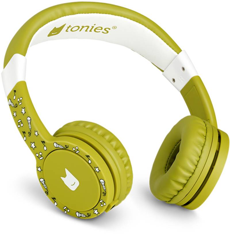 Tonies Lauscher Kopfhörer mit Kabel grün von tonies