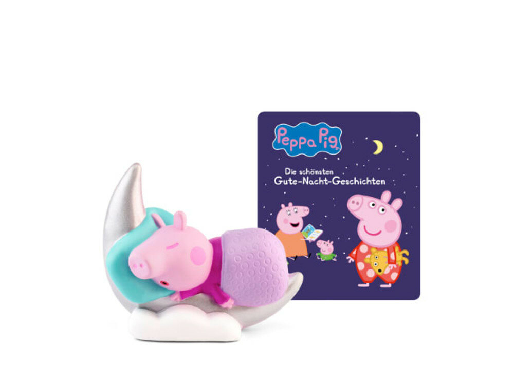 tonies Hörfigur Peppa Pig Gute-Nacht Geschichten mit Peppa (Hörspiel, ab 3 Jahren, ca. 41 Minuten Laufzeit) von tonies
