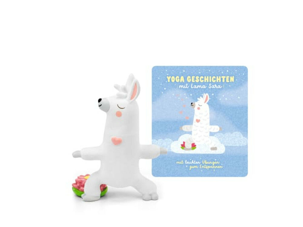tonies Hörfigur Yoga-Geschichten mit Lama Sara (Hörspiel, ab 4 Jahren, ca. 60 Minuten Laufzeit) von tonies