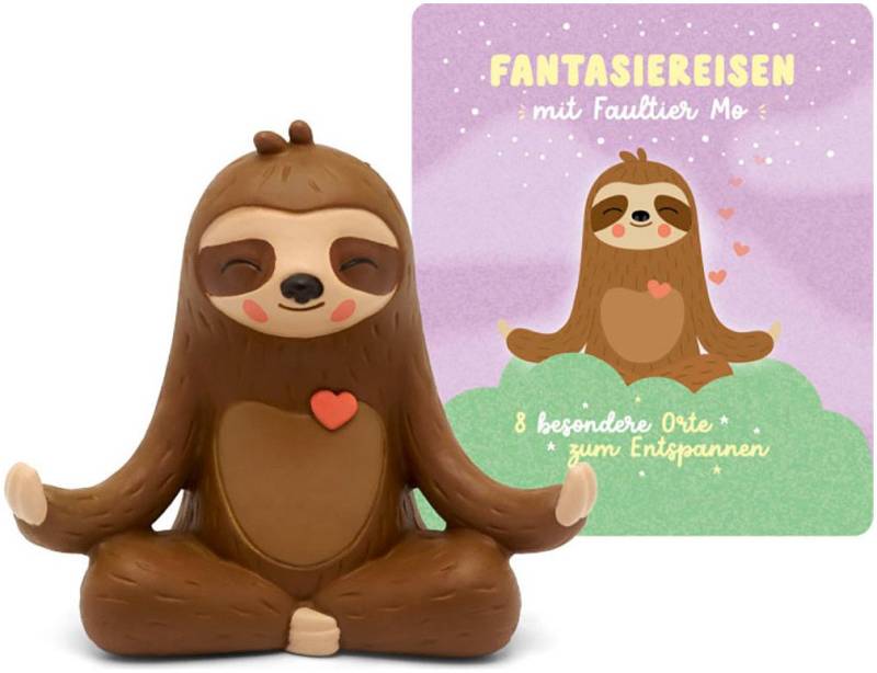 tonies Hörspielfigur Fantasiereisen mit Faultier Mo - 8 besondere Orte zum Entspannen von tonies