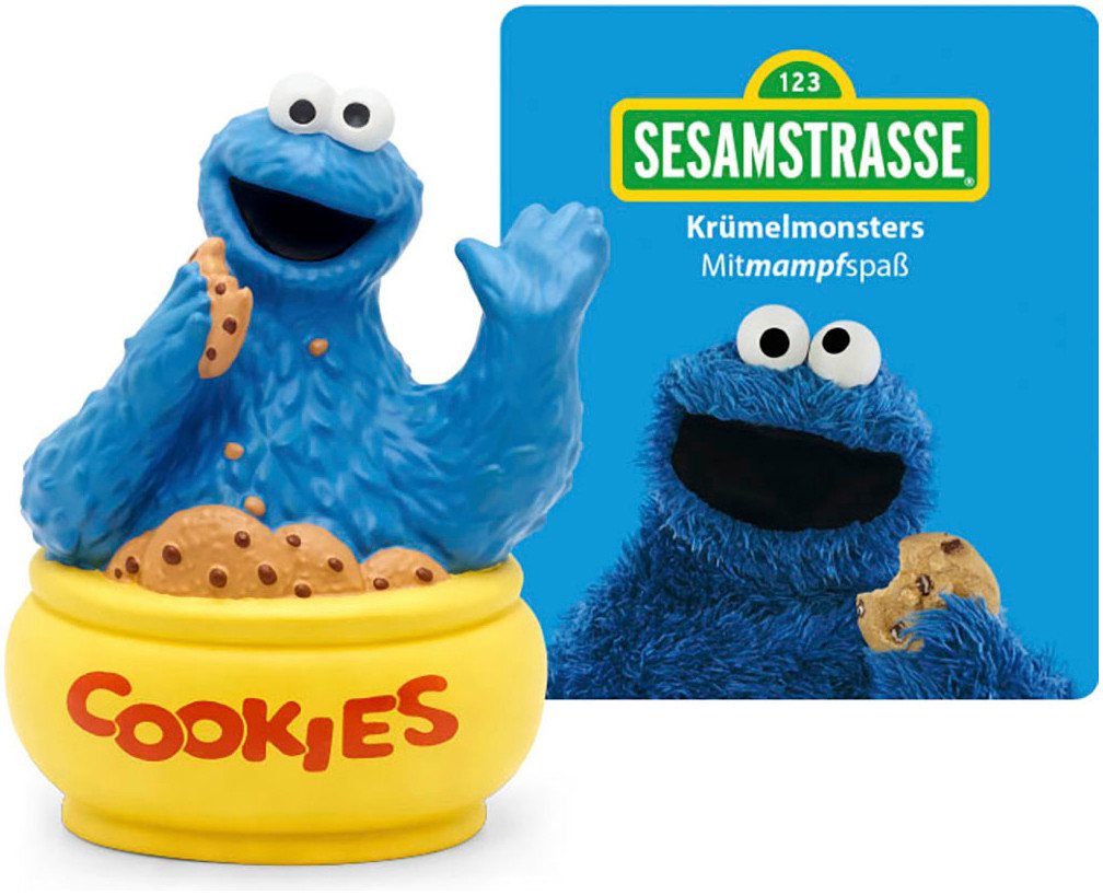 tonies Hörspielfigur Sesamstraße - Krümelmonsters Mitmampfspaß tonies Hörspielfigur Sesamstraße - Krümelmonsters Mitmampfspaß von tonies