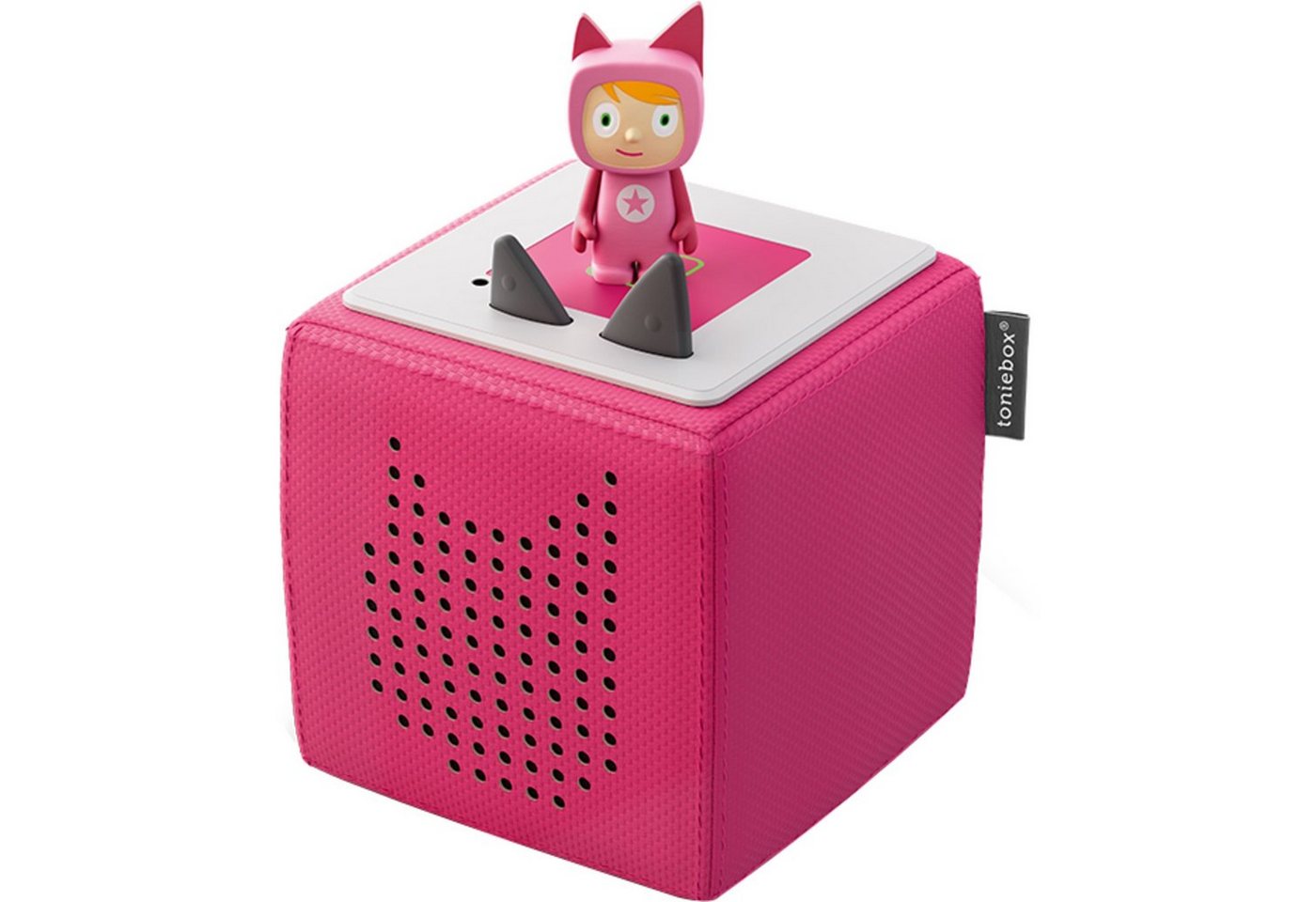 tonies tonies Toniebox Starterset Pink (Kreativ-Tonie), Lautsprecher von tonies
