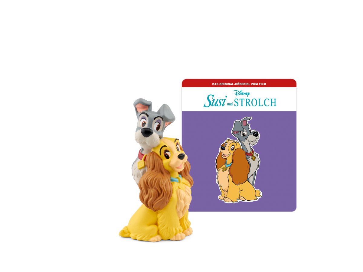 tonies Hörspielfigur Tonies Disney Susi und Strolch ab 4 Jahren tonies Hörspielfigur Tonies Disney Susi und Strolch ab 4 Jahren von tonies