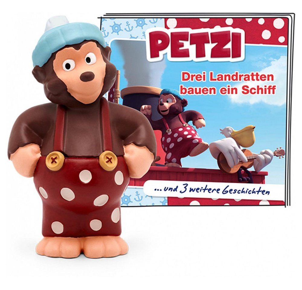 tonies Hörspielfigur Tonies Hörfigur Petzi - Landratten bauen ein Schiff. tonies Hörspielfigur Tonies Hörfigur Petzi - Landratten bauen ein Schiff. von tonies
